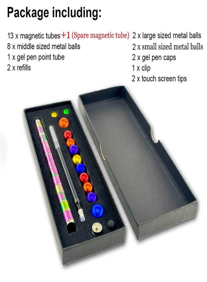 beamdoor Fidget Pen，Magnetic Pen，Decompression Magnetic Toy Pen, Teen Girl Gifts, Gifts for Teenage Boys，Novelty Toy Gift for Kids or Friends (Green, Small) - Image 2